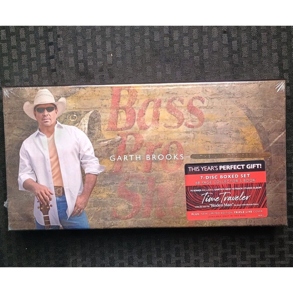 Garth Brooks The Limited Series 7-Disc CD Box Set 2023 NEW SEALED Bass Pro Shop